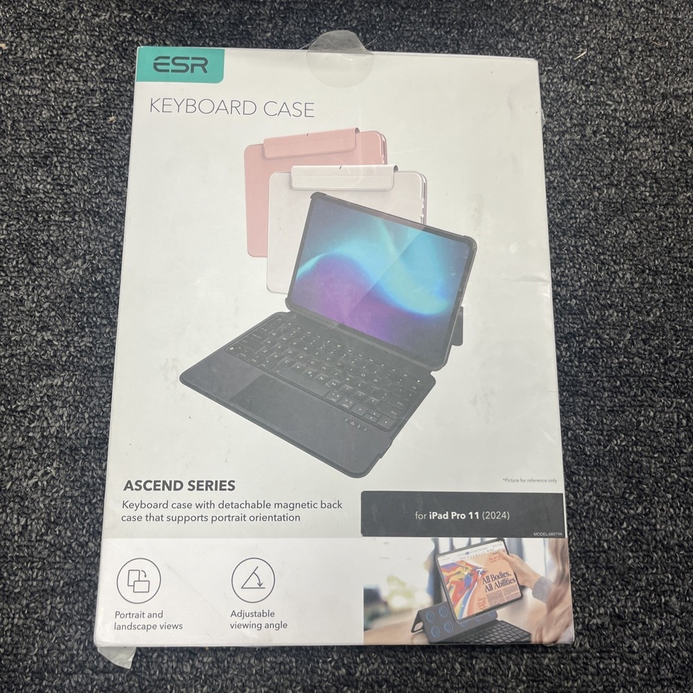ESR Ascend iPad‎ Pro 11 Inch Case with Keyboard (M5/M4, 2025/2024), Magnetic